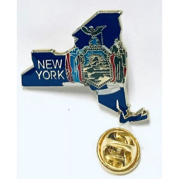 6 Pack of New York State Lapel Pins