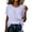 Purple, variant on Cotton Linen Striped Elegant Tops for Women Trendy Outdoor Tie Shirts for Summer Lightweight Loose Fit Crewneck Short Sleeve Tee