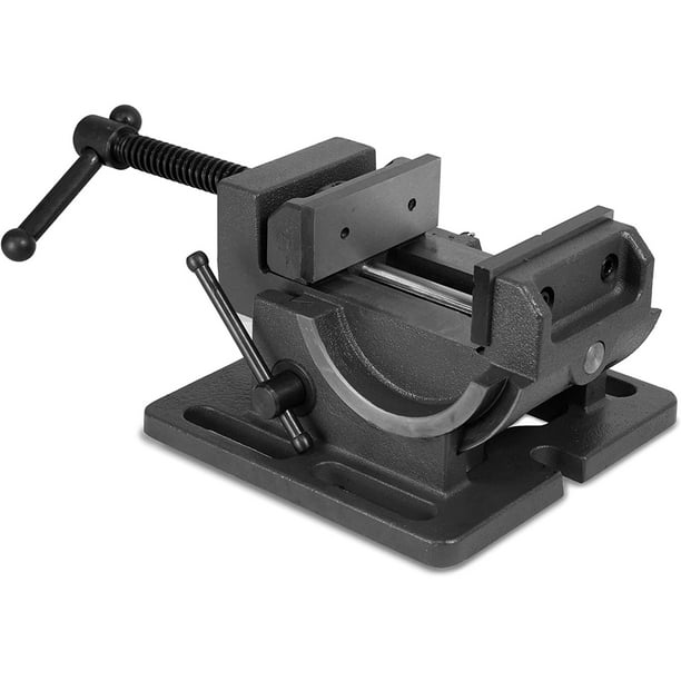 uyoyous 4" Tilting Angle Vise Industrial Strength Benchtop Cradle Style