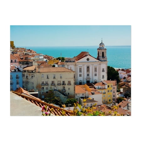 From Lisbon With Love - Lisbon Portugal Photography City Architecture Coast Landscape Church Scenic Travel Poster Unframed Wall Art Print 5 x 7 inches