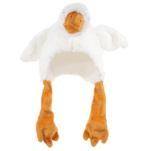 Lindo ganso de peluche, adorable ganso gigante de peluche, suave y acogedor, ideal para bebés y niños de todas las edades