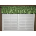 thumbnail image 2 of pintuck taffeta window valance 52 wide sage, 2 of 3