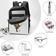 thumbnail image 2 of GENBAK Children'S Backpack Mr Bean School Rucksack 3D Anime Characters School Bag Kids School Backpack, 2 of 5