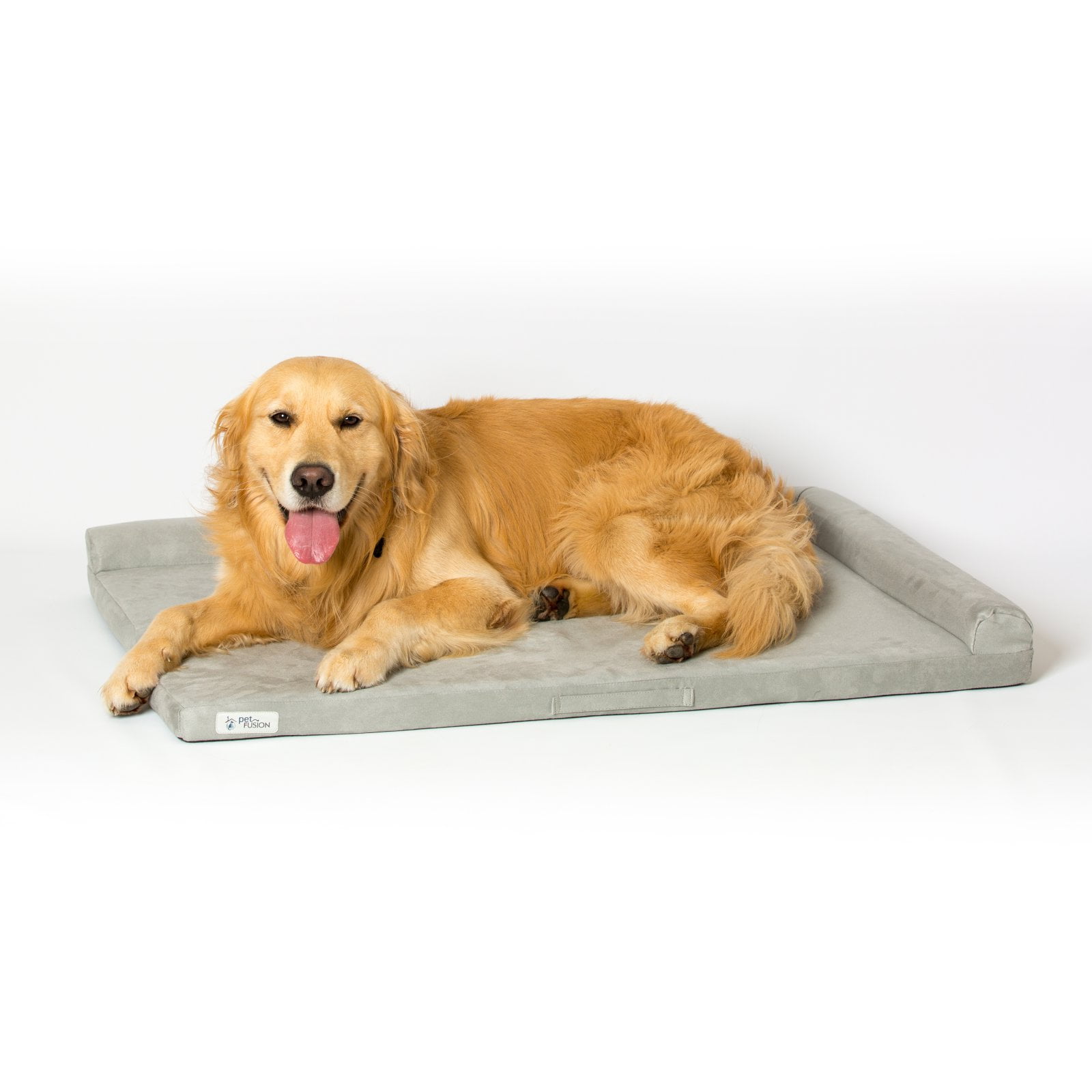 PetFusion Puppychoice Dog Crate Pad [Microsuede Cover, Solid Foam