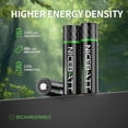thumbnail image 2 of Pilas AAA recargables NICEBATT 1100 mAh NiMH, 16 unidades, 2 of 5