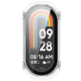 thumbnail image 3 of Glass Case PC Bumper Shell para Xiaomi Mi Band 8 Smart Band (Blanco transparente) Hugtrwg Nuevos Originales, 3 of 9