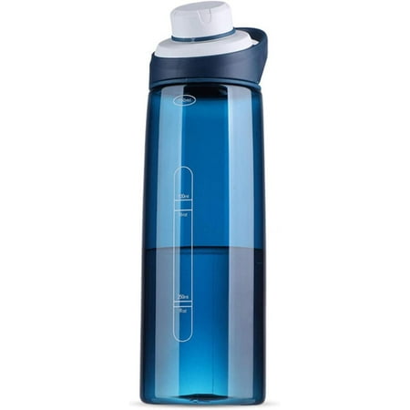 

Bellaven Drinking Bottle Sports Water Bottle 25oz-750ml BPA-Free Leak-Proof Water Bottle Plastic Sports Bottle Bicycle For Outdoor Camping Fitness Yoga Gym Dark Blue