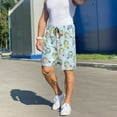 thumbnail image 3 of Daiia Frog In Mermaid Mens Woven Stretch Pajama Short,Short Pajama Pants-Small, 3 of 7