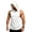 2#White, variant on BRANROY Men's Tank Tops - Hooded Sleeveless Bodybuilding Shirts, Breathable Muscle Fit Tees for Athletic Gym Workout,Black L