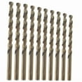 thumbnail image 2 of FABLE- 10Pc 1/16"-1/2" Cobalt Twist Drill Bit Set Hss M35 Jobber Length Metal Drill Bit, 2 of 5