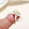 thumbnail image 4 of Peridot Antique Ring, Unique Design Jewelry, Birthstone Ring, Handmade Gemstone Ring, 925 Solid Silver Peridot Ring, Valentine Day Gift Idea, 4 of 4