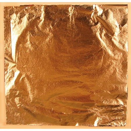 UPC: 0081093002058 | Mona Lisa Metal Leafing Sheet  5.5  x 5.5   Copper