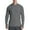 Gray, variant on FEDTOSING Men's UPF 50+ Long Sleeve Shirts Sun Protection SPF/UV Fishing Hoodie T-Shirts Gray