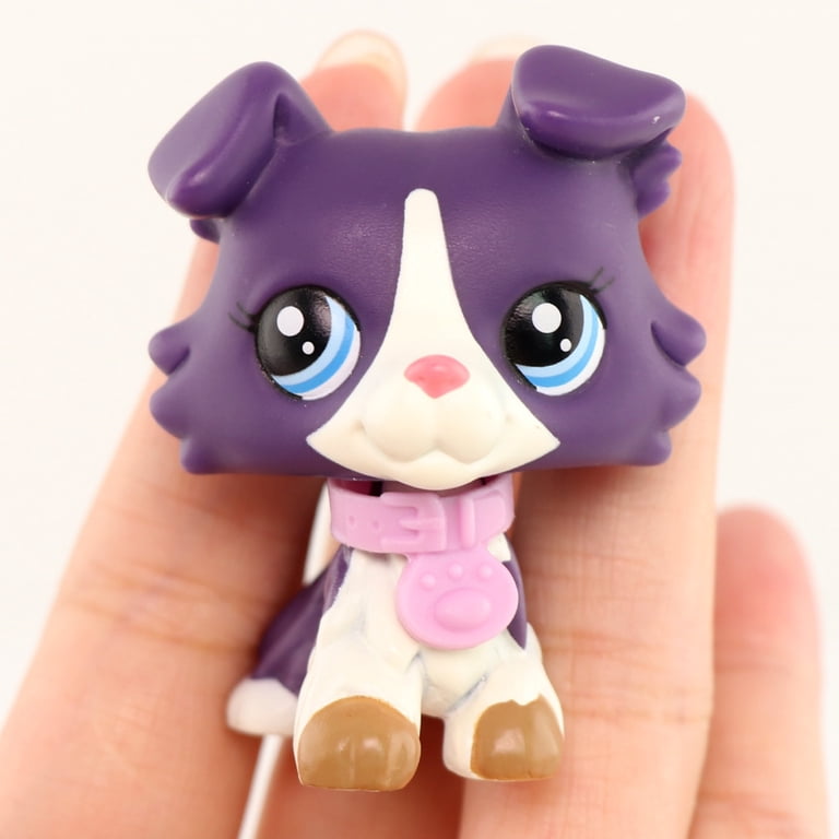 Figurine Littlest Pet Shop (LPS) #601 - Tortue Bleue Et Violette, Occasion Très Bon État