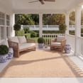 thumbnail image 3 of SAFAVIEH Courtyard Catherine Geometric Indoor/Outdoor Area Rug, Natural/Gold, 5'3" x 7'7", 3 of 10