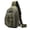 Blue-black, variant on Lure Fishing Chest Bag with Rod Holder, Multifunctional Fly Fishing Vest Bag and Waist Bag, Suitable for Stream Fishing and Micro Lure Fishing, Outdoor Sports