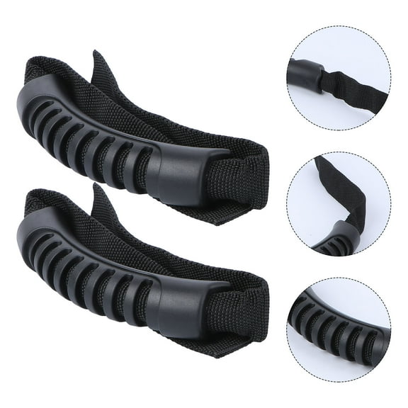 jojofuny 2Pcs Kayak Handles for Canoeing Boat Accessories 13.8 x 0.98 x 0.2in