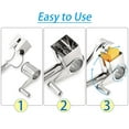 thumbnail image 6 of Gustave Stainless Steel Rotary Cheese Grater Manual Handheld Cheese Slicer Shredder Chocolate Cutter Kitchen Tool with 3 Stainless Drum Blades, 6 of 9
