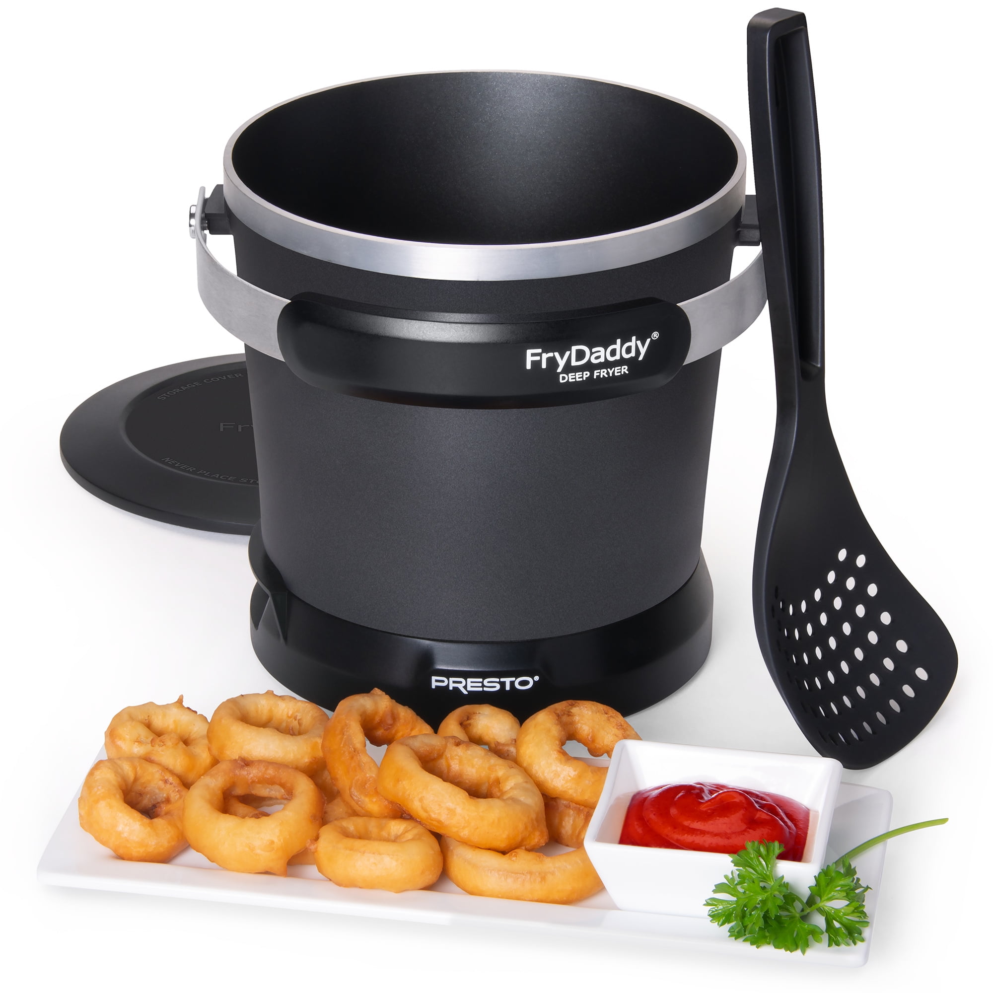 Presto FryDaddy Electric Deep Fryer, Black 05420