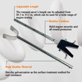 thumbnail image 6 of Adjustable Transom Saver 20"-33" Heavy-Duty Composite Head & Shock Absorbing Boat Motor Support for Outboard Engines, Rollers & Trailer Mounts, 6 of 8