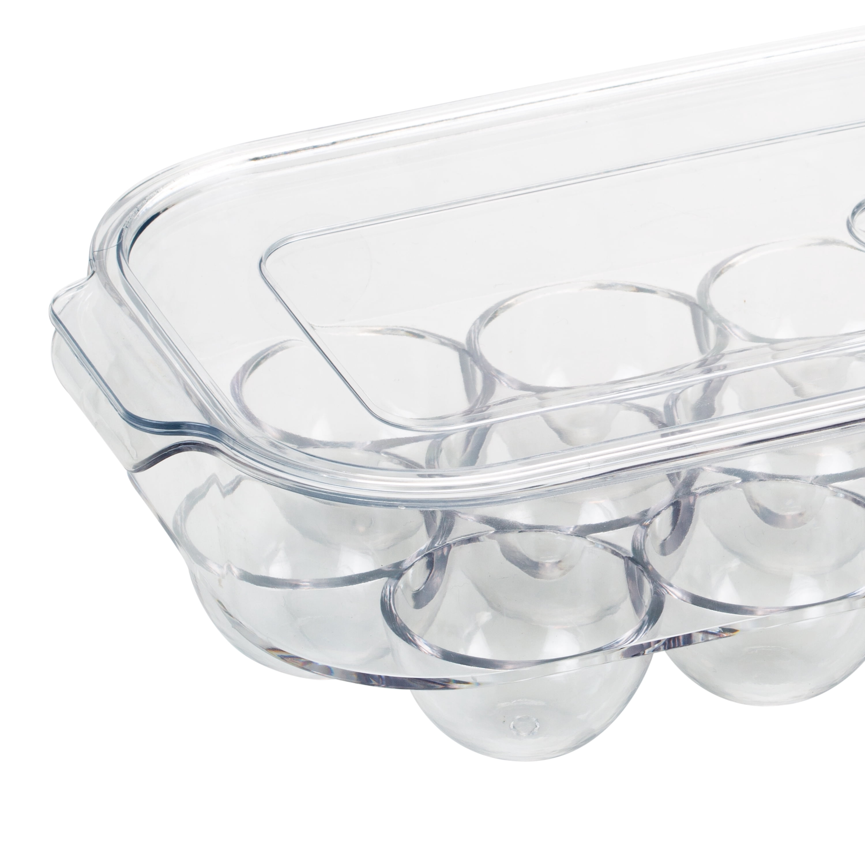 Kitchen Details 2 Pack Plastic 16 Compartment Egg Holder