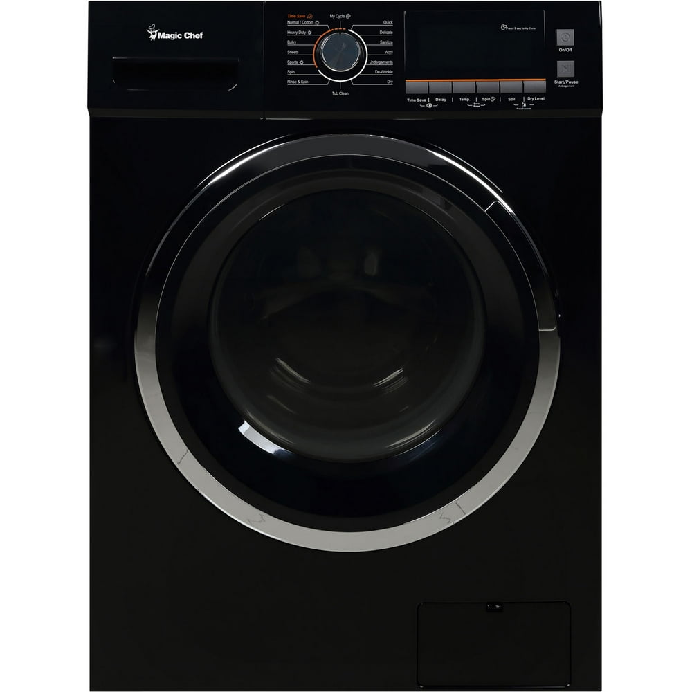 Magic Chef 2.0 Cu. Ft. Ventless Washer/Dryer Combo in Black Walmart