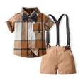 thumbnail image 2 of LvhaoGJOB Little Kids Boys 2-Piece Outfit Set - Multi-Pocket, 2 of 7