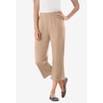 thumbnail image 2 of Woman Within Plus Size 7-Day Knit Capri, 2 of 6