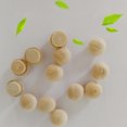 thumbnail image 2 of 100 Pcs Bouchons de Trou en Bois Bouchons de Trou pour Armoire Bouchons de Trou Réutilisables pour Meubles, 2 of 9