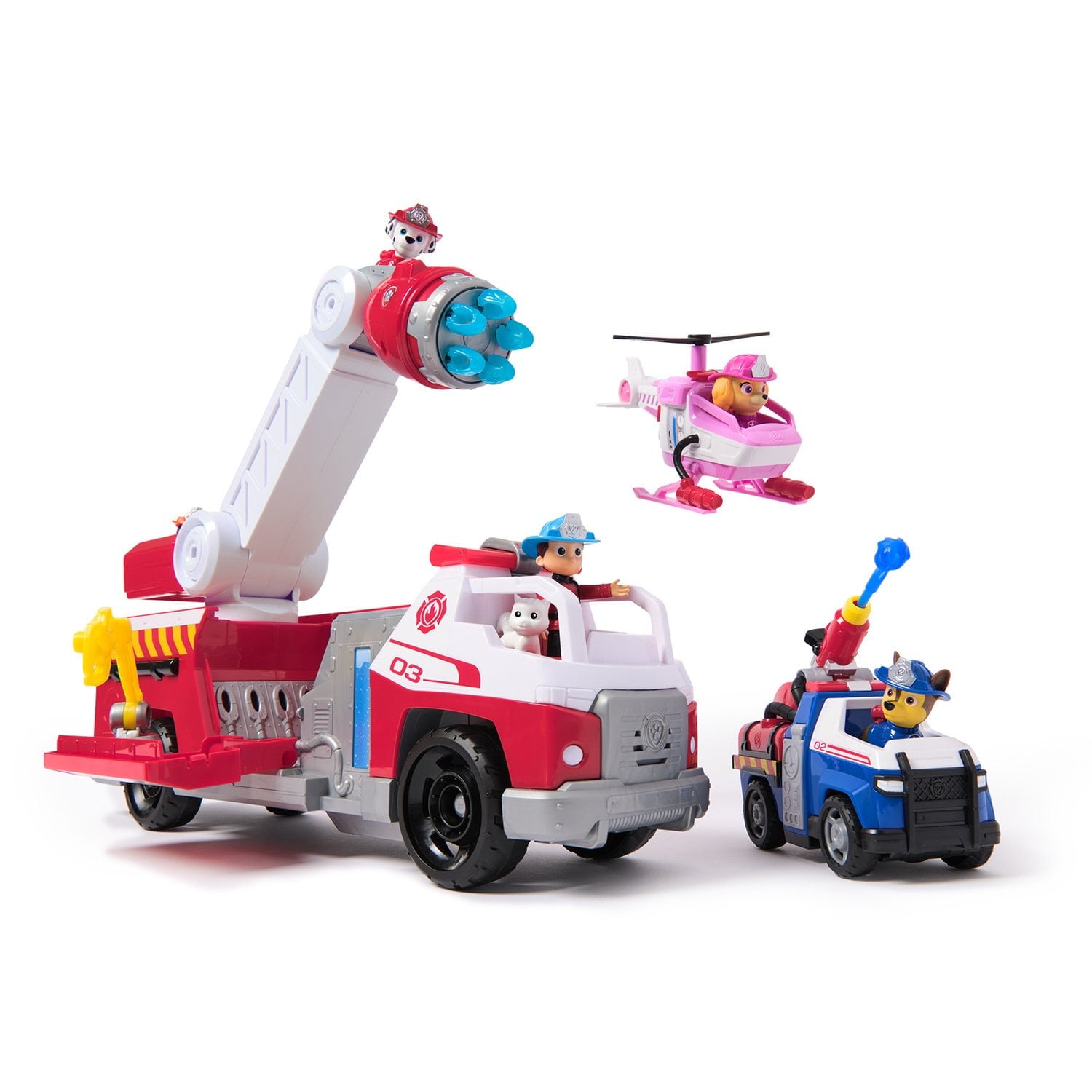PAW PATROL RAPID RESCUE MEGA PACK - FIRE RESCUE 20+ PIECES