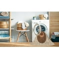 thumbnail image 2 of Ahgly Tapis Rond Lavable en Machine Intérieur Transitionnel Rouge, 6 Pieds Rond, 2 of 7