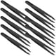 thumbnail image 5 of 10 pinzas de plástico, pinzas para manualidades, diseño ergonómico y agarre cómodo, pinzas de precisión para arte, joyería y electrónica (estilo de puntas puntiagudas), 5 of 5