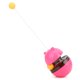 thumbnail image 1 of Alimentador de vaso divertido de plástico para mascotas, bola de comida con fugas, juguete interactivo educativo para gatos, perros, carmín, 1 of 12