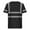 Black, variant on Pitauce Work Shirts for Men Safety Reflective Strip Crew Neck Short Sleeve Tops Lightweight Breathable Mesh High Visibility Top with Pocket
