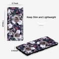 thumbnail image 3 of HAWEE Bifold Long Wallets for Women - 12 Card Slots Ultra Slim Thin Wallet RFID Blocking Credit Card Holder Bifold Long Ladies Billfold, 3 of 7