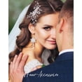 thumbnail image 5 of 2Pcs Bridal Hair Clip Wedding Hairpin Bride Pearl Hair Clips Barrette Elegant Bridal Hairpins Hair Accessories for Women Girls, 5 of 9