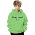 thumbnail image 4 of Boys Graphic Print Hooded Sweatshirt, Soft Long Sleeve Pullover Casual Jacket for Kids Youth Size 6-18, 4 of 4