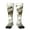 2 Black-2, variant on Cows Grazing On Meadow 1 Knee Socks, High Socks Long Stretchy Sock Women Knee High Stocking, Long Socks for Women