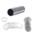 thumbnail image 4 of 40Pc Clear Coin Capsule Holder For 16/20/25/27/30/33/38/46mm Coin Protector Coin Capsules Storage Box Case W/Adjustable Gaskets, 4 of 10