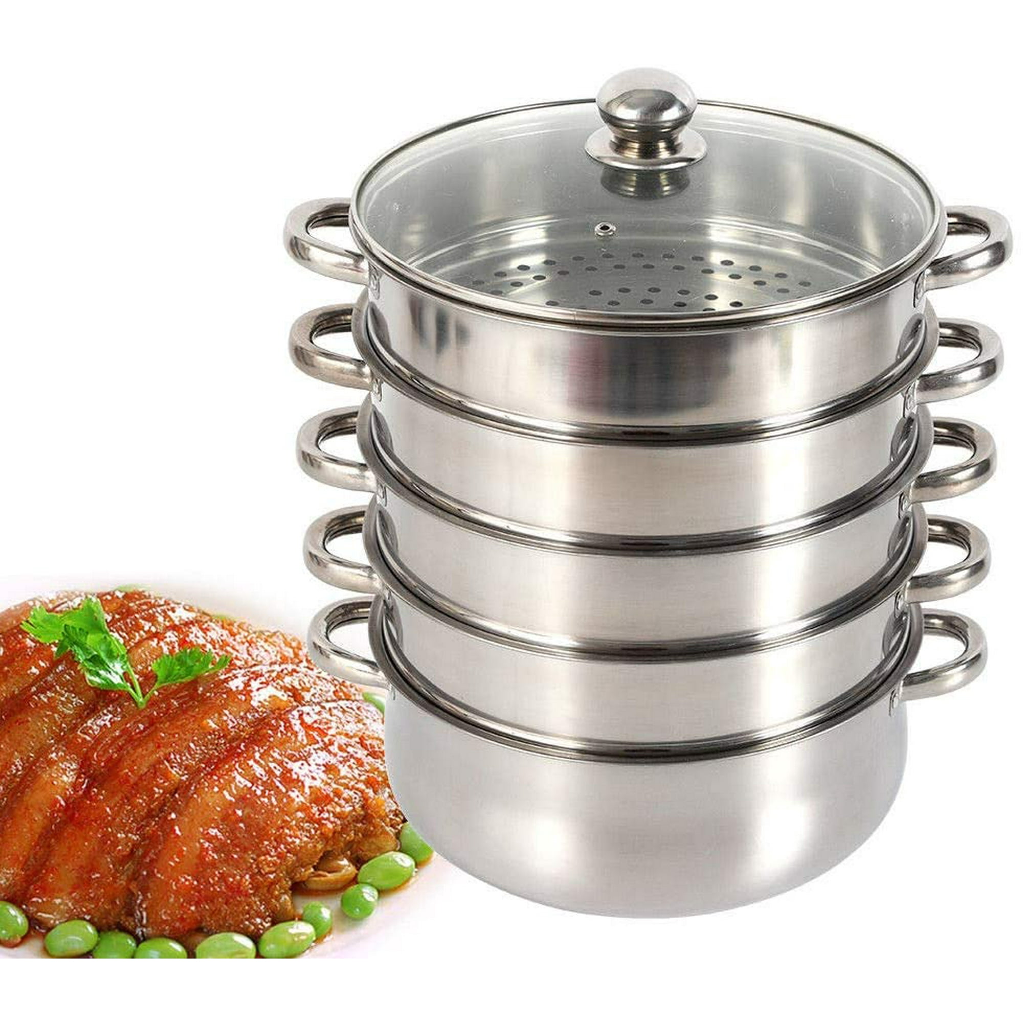 Stacking steamer pans sale