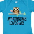 thumbnail image 4 of Inktastic Grandma Loves Me Girls Owl Girls Baby Bodysuit, 4 of 5