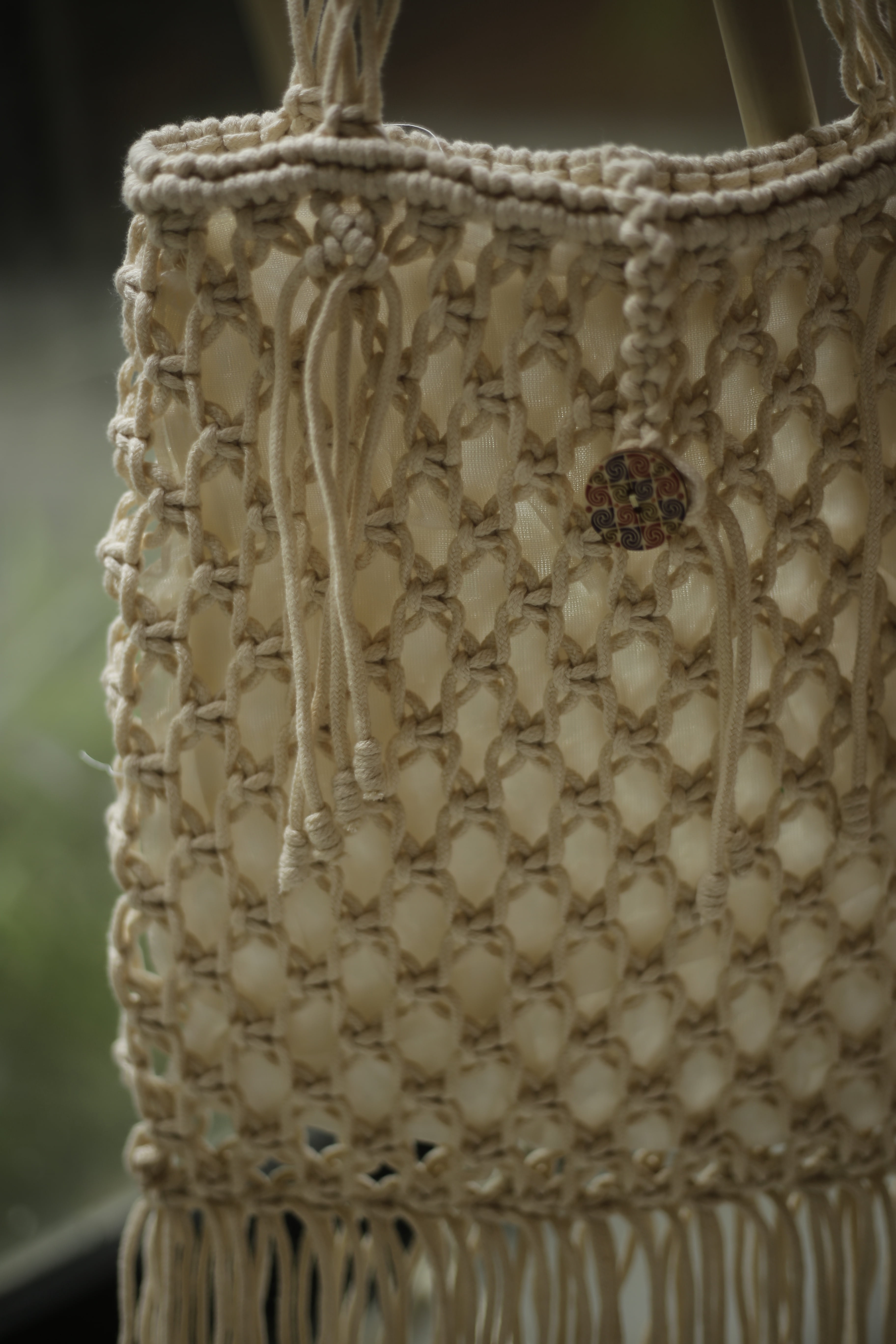 MadeTerra S Crochet Tote Bag for Women| Rustic Crochet Handbags Knitted Shoulder Bags| Packable Beach Bag Tote Braided Handbag