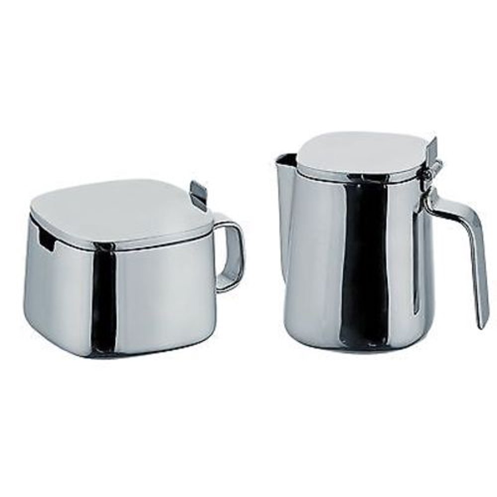 Alessi Kristiina Lassus Design Series Stainless Steel Sugar Bowl