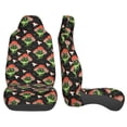 thumbnail image 3 of Pofeuu Frogs In Mushroom Hats Print Automotive Car Seat Covers Flat Cloth Full Set Seat Covers,Car Seat Covers front seats for Cars Trucks and SUVs(Two packs), 3 of 7