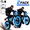 BLACK(2 PACK), variant on Pescroa Electric Bike for Adults, 1500W Peak Motor E Bike with 48V 15Ah Removable Battery, APP Control E-Bike with 7-Speed, Ebikes with 28MPH Max Speed, Electric Mountain Bike with 70-100 Mile Range