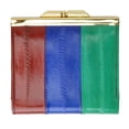 thumbnail image 4 of French Frame Eelskin Wallet E 573, 4 of 44