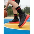 thumbnail image 2 of Tenis Para Niño Charly® Basquet Color Negro Rojo 15-21.5 negro 19, 2 of 10
