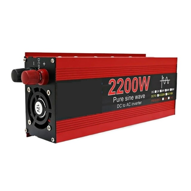 Pure Sine Inverter 1000W-3000W DC To AC 12V To 220 Car Inverter Power Converter ,Multiple Protections