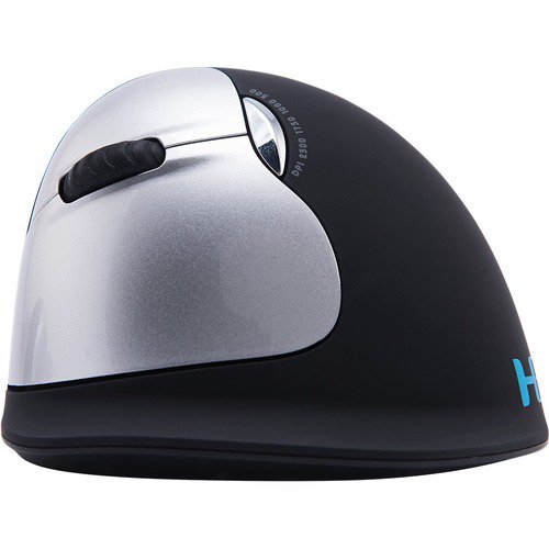 No name - R-Go Tools Ergonomic mouse R-Go HE Break with break software, large (hand size ≥ 185 mm), left-handed, Bluetooth, black
