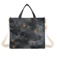 thumbnail image 7 of FORMRS Womens Corduroy Tote Bag Crossbody Shoulder Purse Handbag with Detachable Strap, Gray Sky Pattern, 7 of 7